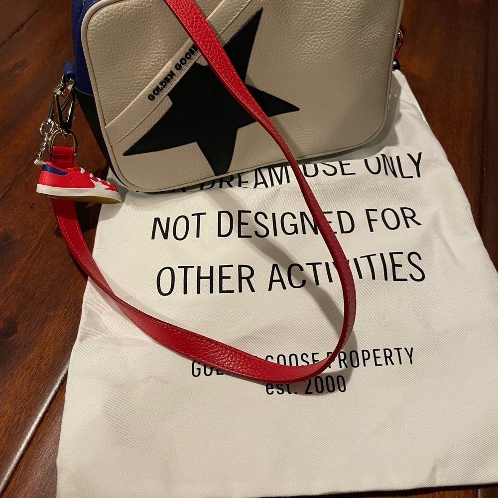Golden Goose Star camera bag